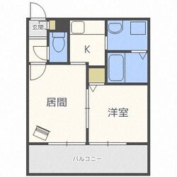 ブランノワールＡＭＪ南郷の物件間取画像